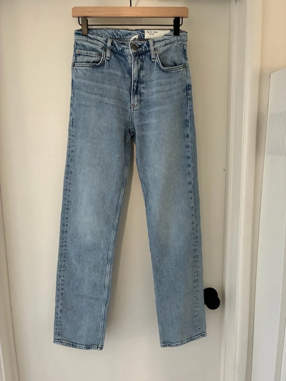 Rag and Bone Harlow Mid Rise Full Length Jeans Size 26 - Picture 4 of 8